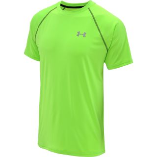 UNDER ARMOUR Mens UA Run Short Sleeve T Shirt   Size Xl, Hyper Green