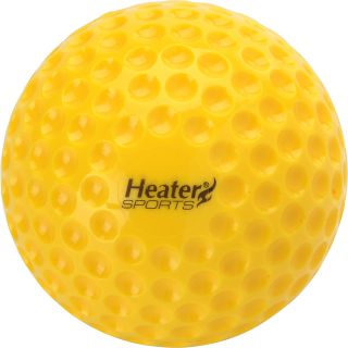 HEATER SPORTS PowerAlley Pro Real Baseball   6 Pack, Yellow