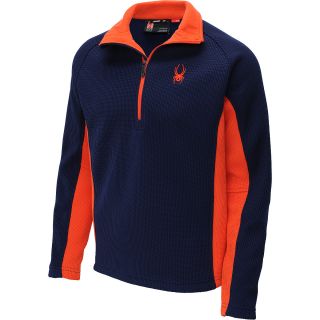 SPYDER Mens Outbound 1/2 Zip Midweight Core Sweater   Size Small, Bronco