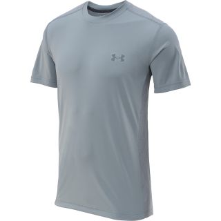 UNDER ARMOUR Mens ArmourVent Short Sleeve T Shirt   Size 2xl, Steel/graphite