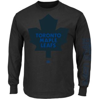 MAJESTIC ATHLETIC Mens Toronto Maple Leafs Goal Crease Long Sleeve T Shirt  