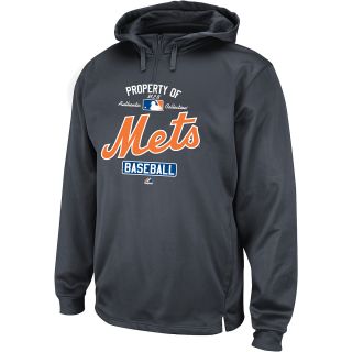 MAJESTIC ATHLETIC Mens New York Mets Property Of Pullover Hoody   Size Large,