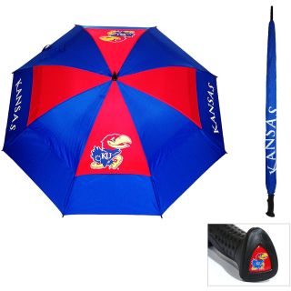 Team Golf University of Kansas Jayhawks Double Canopy Golf Umbrella