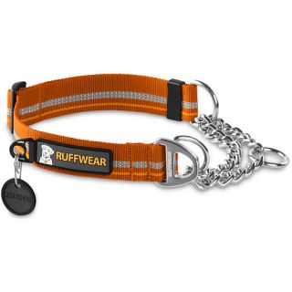 Ruffwear Chain Reaction Collar   Choose Color/Size   Size Small, Burnt Orange