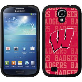 Coveroo Wisconsin Badgers Galaxy S4 Guardian Case   Repeating (740 7144 BC FBC)