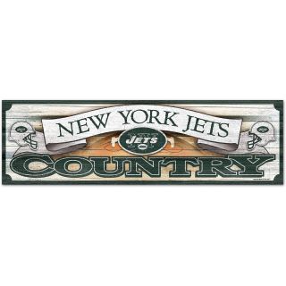 Wincraft New York Jets Country 9x30 Wooden Sign (50614011)