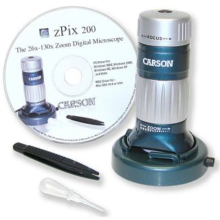 Carson Optical MM 740 zPix 200 Zoom Digital Microscope (MM 740)
