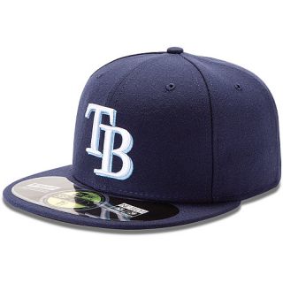 NEW ERA Mens Tampa Bay Rays Authentic Collection Game 59FIFTY Fitted Cap  