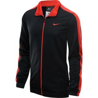 NIKE Mens League Knit Basketball Jacket   Size Xl, Black/red/white