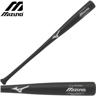 MIZUNO Maple Composite Adult Baseball Bat   Size 32, Black
