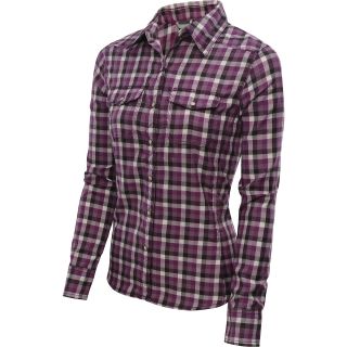 THE NORTH FACE Womens Violet Flannel Long Sleeve Shirt   Size XS/Extra Small,