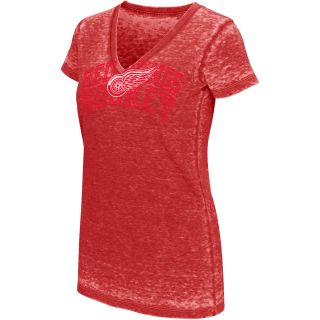 Touch By Alyssa Milano Womens Detroit Red Wings Fade Route Short Sleeve T 