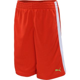 PUMA Boys Pieced Shorts   Size Small, Red