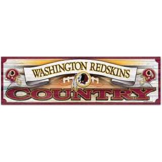 Wincraft Washington Redskins Country 9x30 Wooden Sign (50626011)