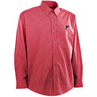 Antigua Mens Atlanta Falcons Esteem Cotton/Polyester Box Pattern Yarn Dye