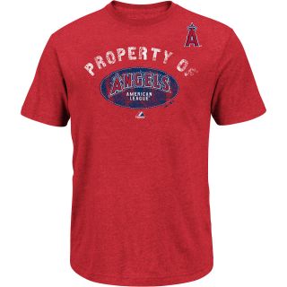 MAJESTIC ATHLETIC Mens Anaheim Angels League Legend Short Sleeve T Shirt  