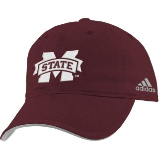 adidas Youth Mississippi State Bulldogs Basic Slouch Adjustable Cap   Size