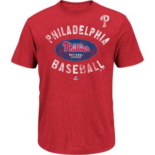 MAJESTIC ATHLETIC Mens Philadelphia Phillies League Legend Short Sleeve T 