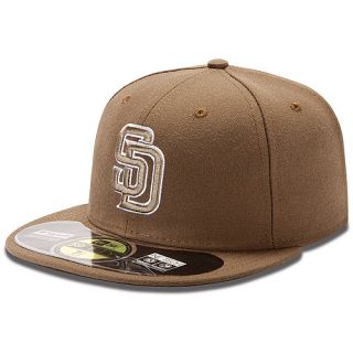 NEW ERA Mens San Diego Padres 59FIFTY Authentic Collection Structured Fit Cap  