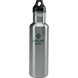 LIFELINE Stainless Steel Water Bottle   27 oz   Size 27oz, Stainless