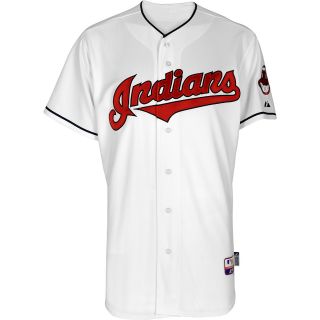 Majestic Athletic Cleveland Indians Carlos Santana Authentic Home Cool Base