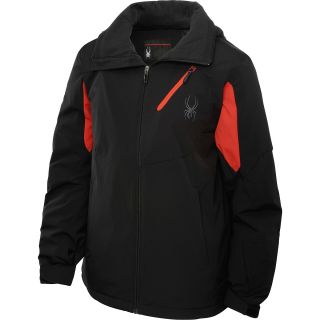 SPYDER Scout Alpine Jacket   Size Large, Black/red