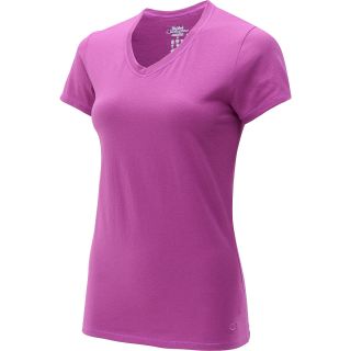 CHAMPION Womens Authentic Jersey Short Sleeve V Neck T Shirt   Size Small,