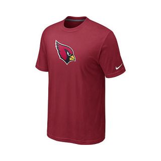 NIKE Mens Arizona Cardinals Legend Elite Font Short Sleeve T Shirt   Size