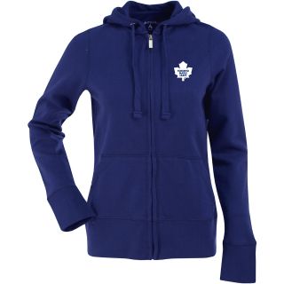 Antigua Womens Toronto Maple Leafs Signature Hooded Full Zip Sweatshirt   Size