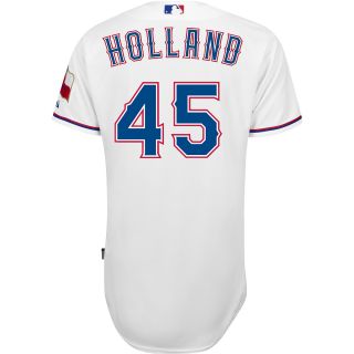 Majestic Athletic Texas Rangers Authentic 2014 Derek Holland Home Cool Base