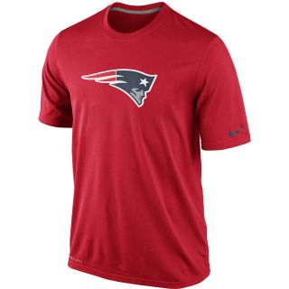 NIKE Mens New England Patriots Legend Just Do It Dri FIT Short Sleeve T Shirt  