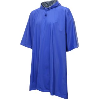 SPORTS AUTHORITY Adult Packable Reversible Poncho, Blue/silver