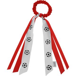 SOFFE Soccer Ribbon Scrunch, Red