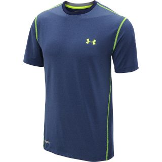 UNDER ARMOUR Mens HeatGear Sonic Fitted Short Sleeve Top   Size Small,