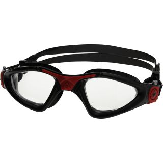 AQUA SPHERE Kayenne Regular Fit Goggles, Black/red