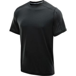 CHAMPION Mens PowerTrain Heather Short Sleeve T Shirt   Size Medium, Black