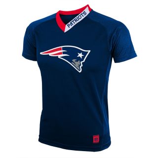 NFL Team Apparel Youth New England Patriots Performance Short Sleeve T Shirt  