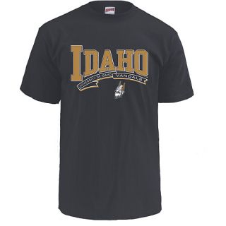 MJ Soffe Mens Idaho Vandals T Shirt   Size Small, Idaho Vandals Black