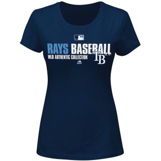 MAJESTIC ATHLETIC Womens Tampa Bay Rays Team Favorite Authentic Collection