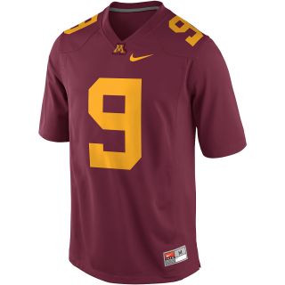 NIKE Youth Minnesota Golphers Game Replica Football Jersey   Size Large, Maroon