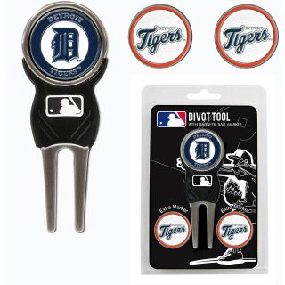 Team Golf MLB Detroit Tigers 3 Marker Signature Divot Tool Pack (637556959454)