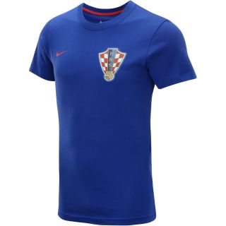 NIKE Mens Croatia Core Short Sleeve T Shirt   Size Medium, Royal