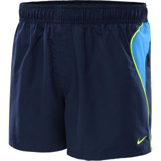 NIKE Mens Racer 4 Volley Shorts   Size Small, Obsidian