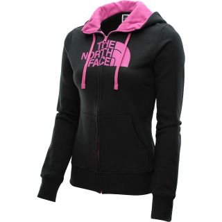 THE NORTH FACE Womens Half Dome Full Zip Hoodie   Size Medium, Black/pink