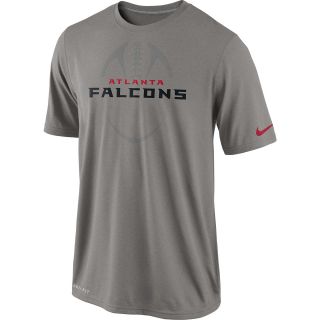 NIKE Mens Atlanta Falcons Legend Football Icon Dri FIT Short Sleeve T Shirt  