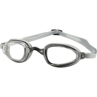 AQUA SPHERE Adult K180+ Goggles, Clear/white