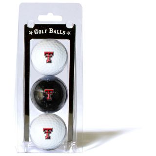 Team Golf Texas Tech University Red Raiders 3 Ball Pack (637556251053)