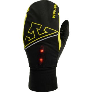 NATHAN Pop Top Lightwave Convertible Running Gloves/Mitts   Size Large,