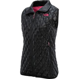 THE NORTH FACE Womens Thermoball Vest   Size Xl, Black/pink