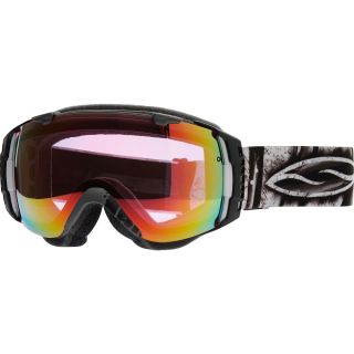 SMITH I/O Snow Goggles, Charcoal/red